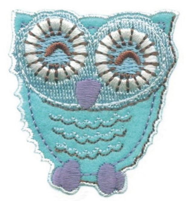 Hovedbilde Blå Ugle - Strykemerke