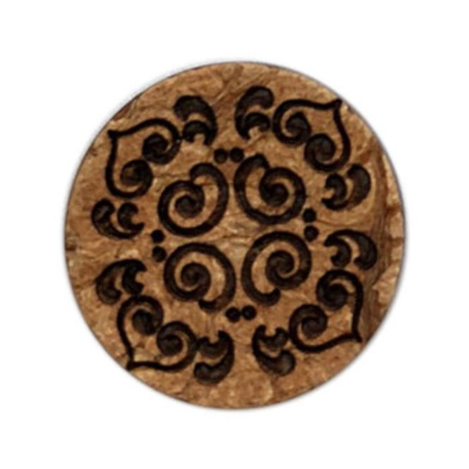 Hovedbilde Kokosknapp med mønster