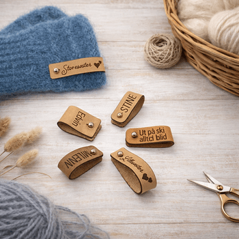 Hovedbilde Skinnlapp med egen tekst