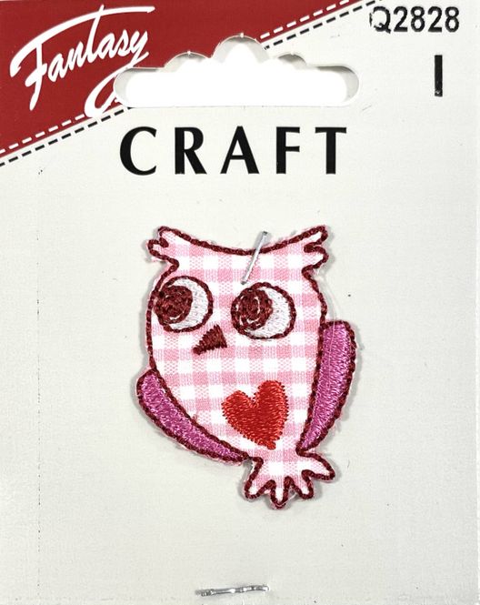 Hovedbilde Rosa ugle liten - Strykemerke