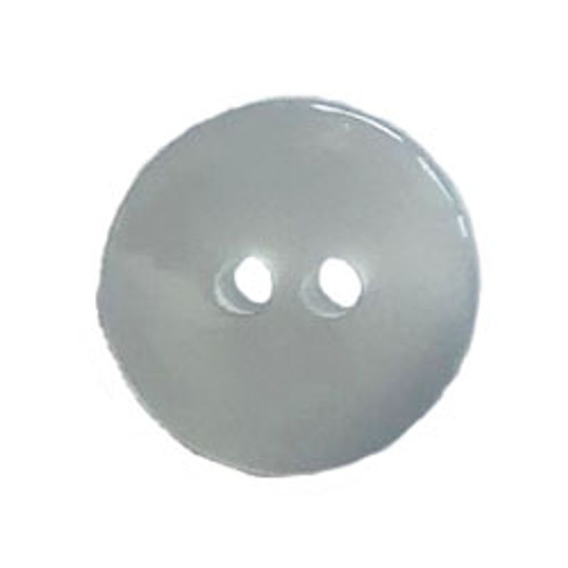 Blank plastknapp 12mm