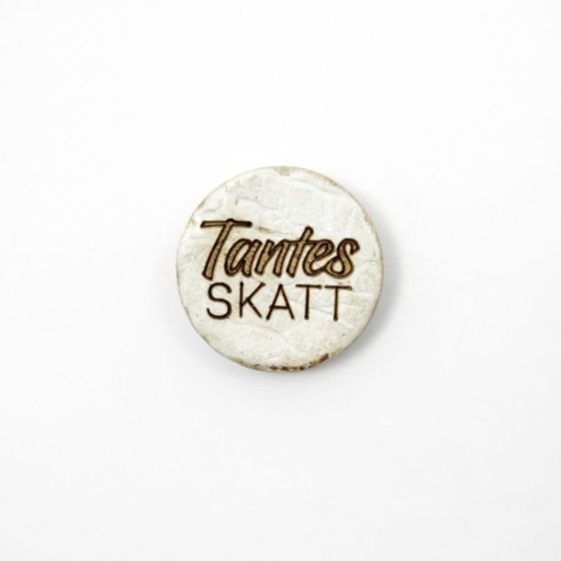 Tantes skatt knapp
