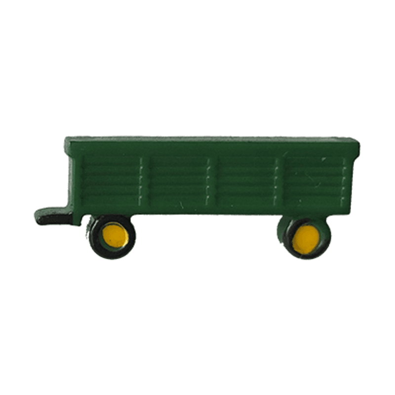 Traktor og tilhenger knapp